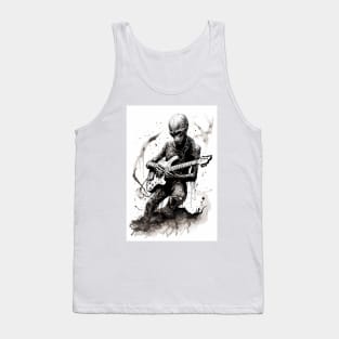 Grayskin Alien Shredding Tank Top